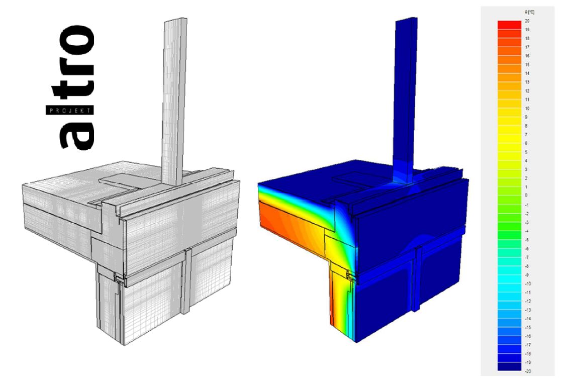 Modelowanie 3D w obliczeniach termicznych fasad